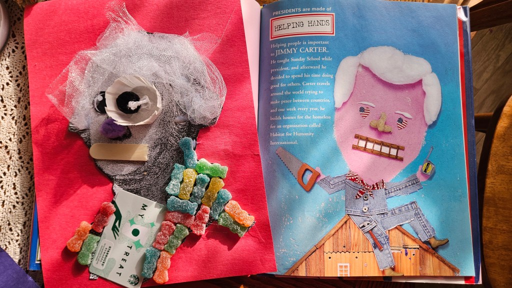 DIY Presidents Day Craft for Kids: A Playful Mixed Media Collage