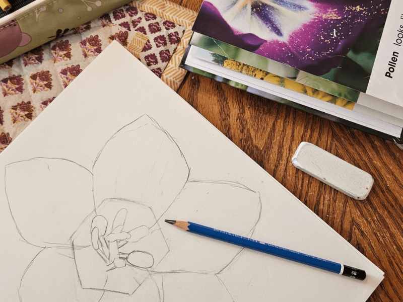 Drawing with the kids&nbsp;👩🏽‍🎨