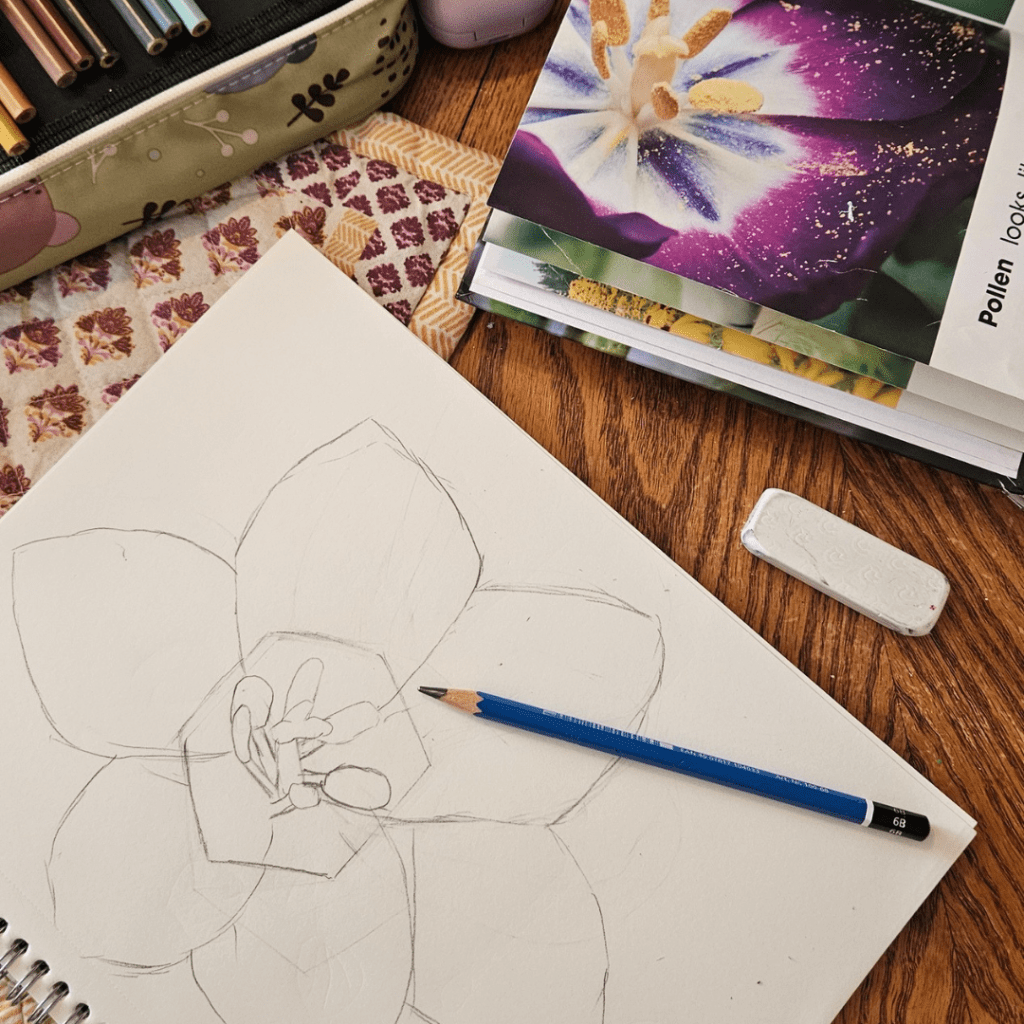Drawing with the kids&nbsp;👩🏽‍🎨