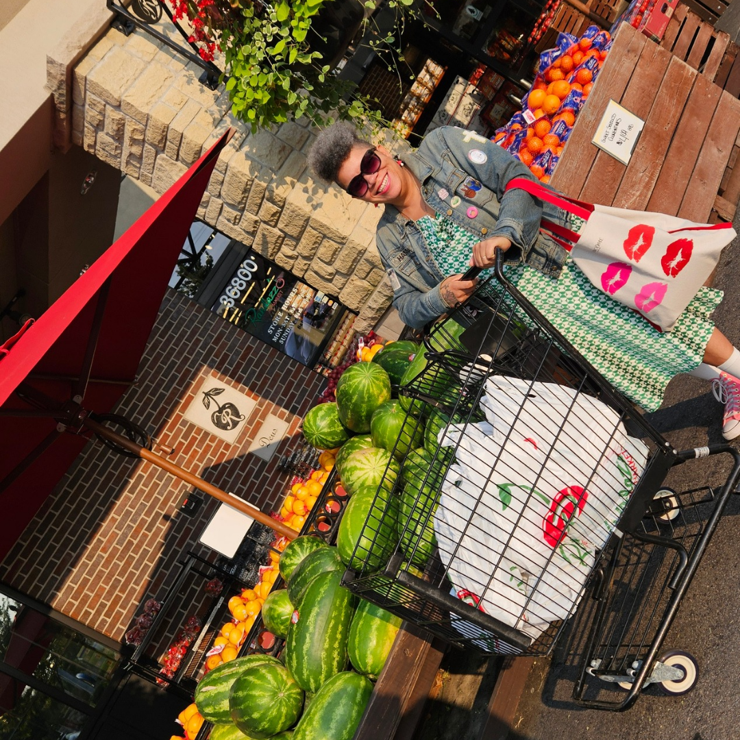 Groceries and thrift store shopping day